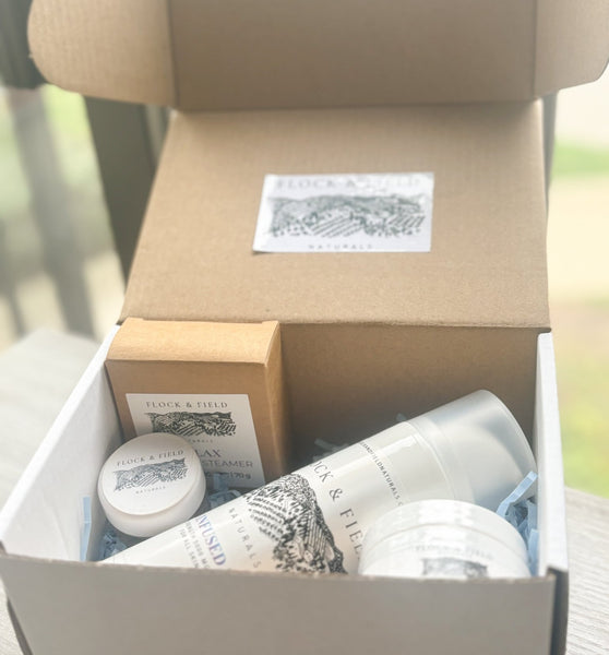 2025 Self - Care Gift Box Set - Flock & Field Naturals