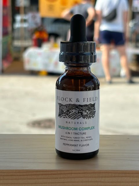 6 - in - 1 Mushroom Complex Tincture - Flock & Field Naturals