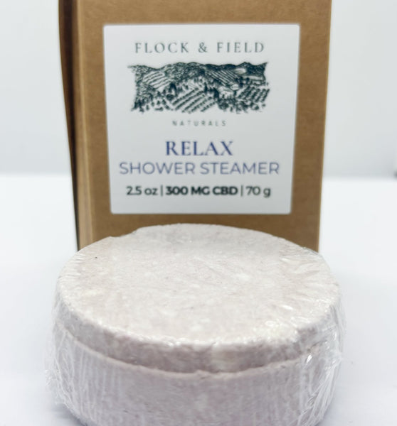 CBD Shower Steamers - Flock & Field Naturals