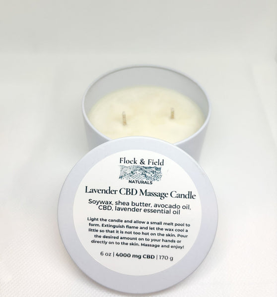 Massage Candle - Flock & Field Naturals