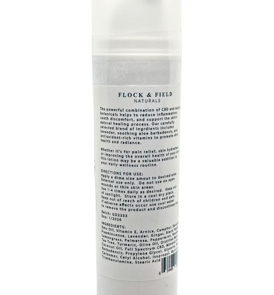 Pain Lotion - Flock & Field Naturals