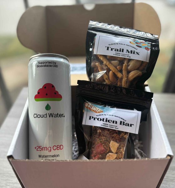 Raw CBD Snack Pack Gift Set - Flock & Field Naturals
