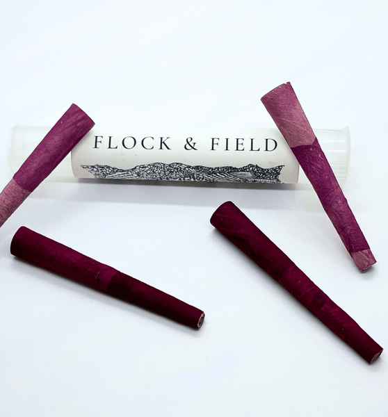 Rose Petal Pre - Roll Cones - Mini Cones - Flock & Field Naturals