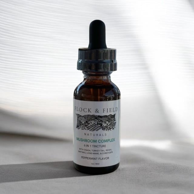 6-in-1 Mushroom Complex Tincture - Flock & Field Naturals