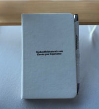 Pocket Intention Journal + White Pen | Flock & Field Naturals Mindfulness Notebook