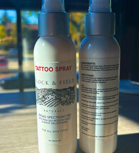 Tattoo Spray - Broad Spectrum CBD with Irish Sea Moss & White Willow Bark