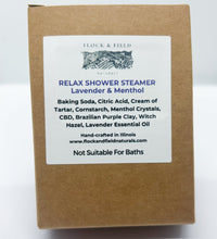 CBD Shower Steamers - Flock & Field Naturals