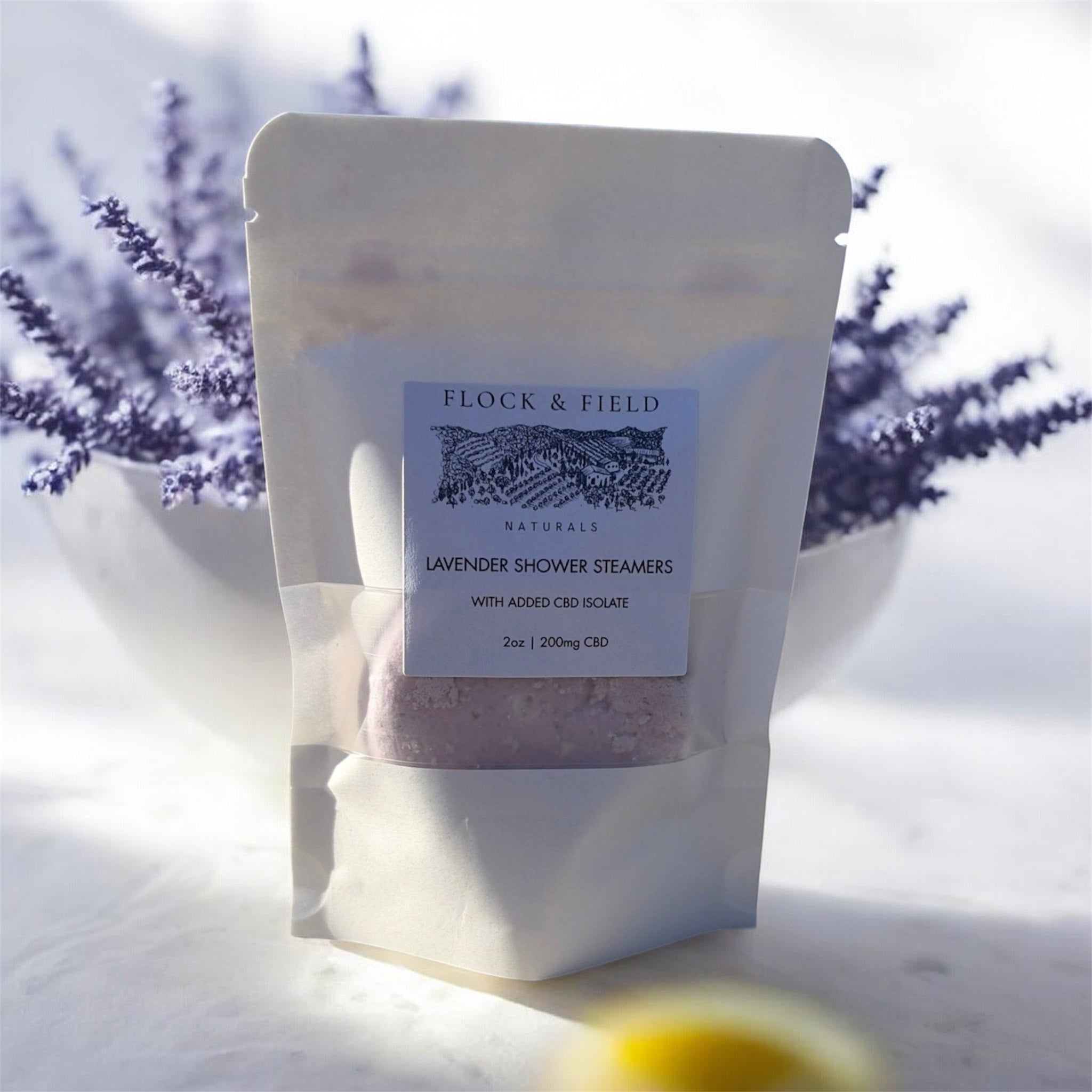 CBD Shower Steamers - Flock & Field Naturals