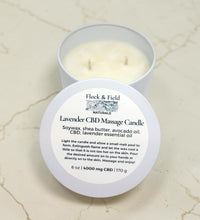 Massage Candle - Flock & Field Naturals