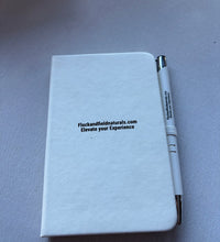 Pocket Intention Journal + White Pen | Flock & Field Naturals Mindfulness Notebook - Flock & Field Naturals