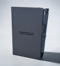 Pocket Intention Journal + White Pen | Flock & Field Naturals Mindfulness Notebook - Flock & Field Naturals