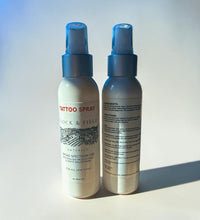Tattoo Spray - Broad Spectrum CBD with Irish Sea Moss & White Willow Bark - Flock & Field Naturals
